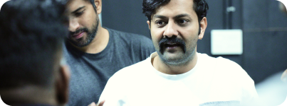 Casting conversation between two actors